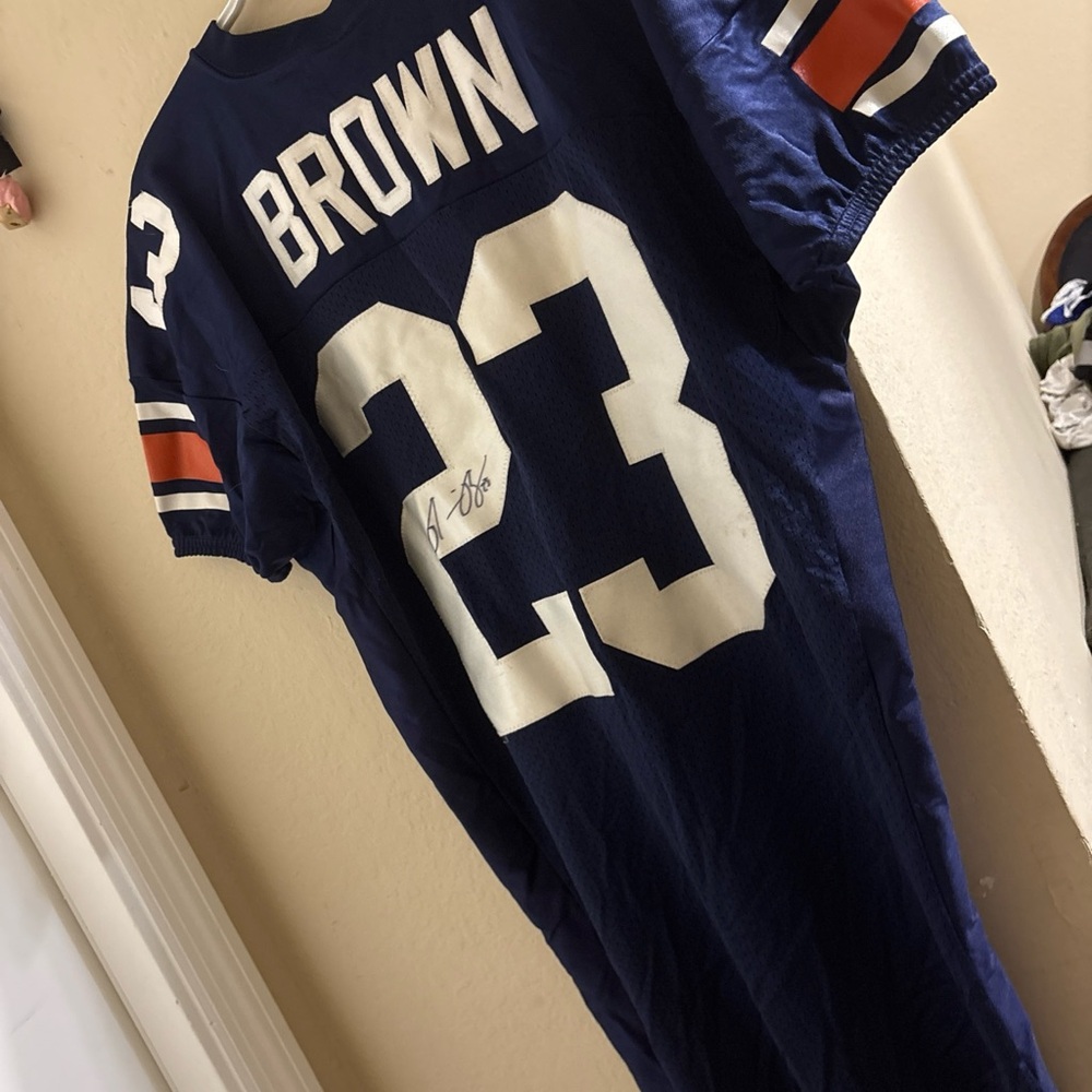Navy Jersey with White Number 23